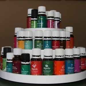 Essential Oils Organization Storage Lazy Susan Carousel